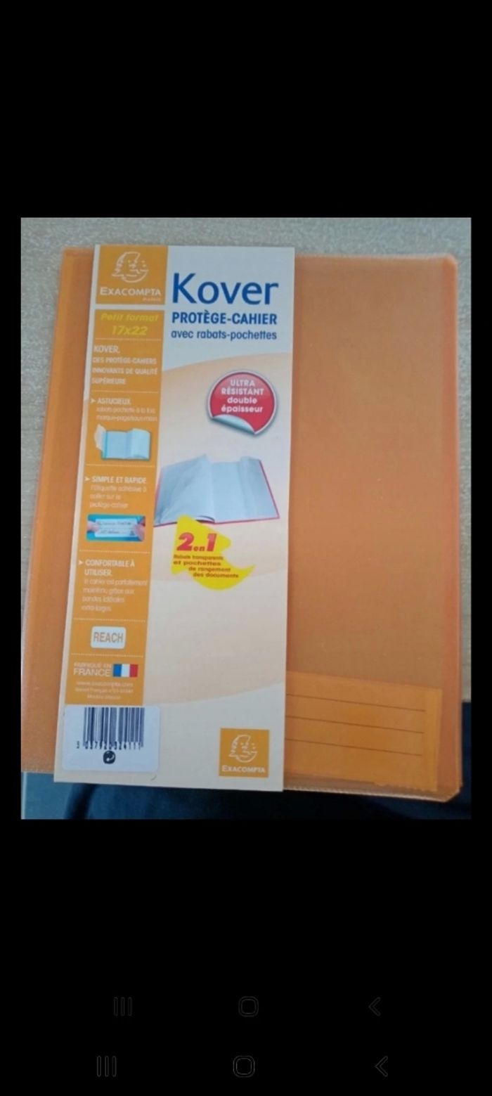Protège cahier 17/ 22 exacompta