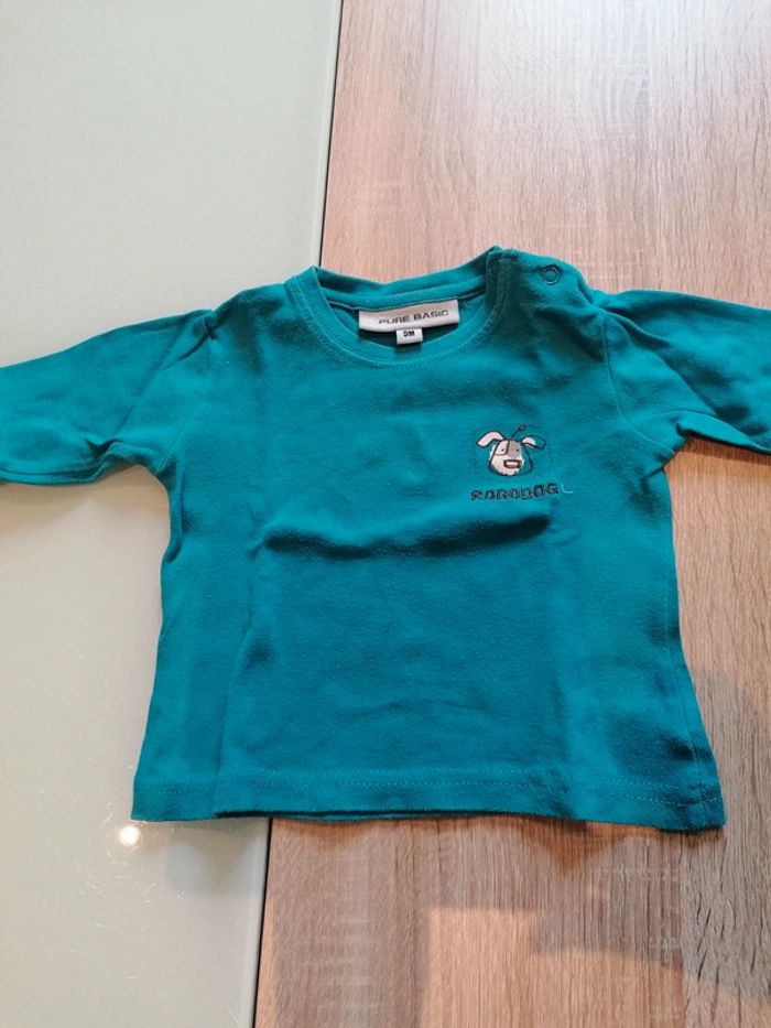 T-shirt manche longue 9mois - photo numéro 2