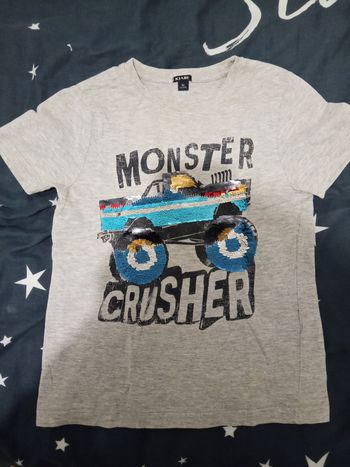 T-shirt "Monster crusher" _ 8 ans