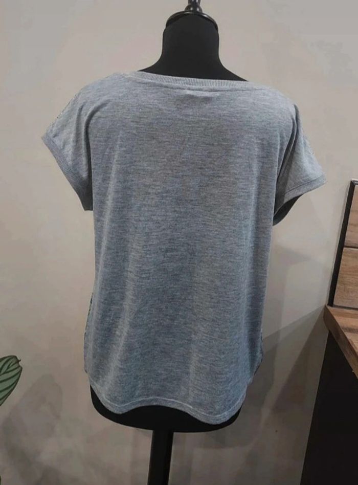 Joli haut Promod Manches courtes - photo numéro 4