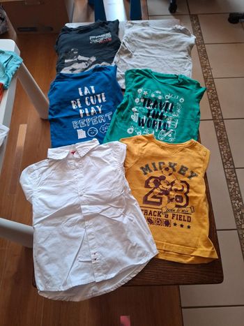 Lot 6 hauts en 3 ans