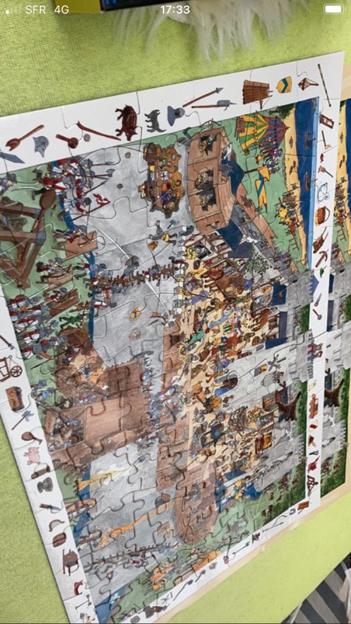 Puzzle, observation, château fort djeco - photo numéro 4