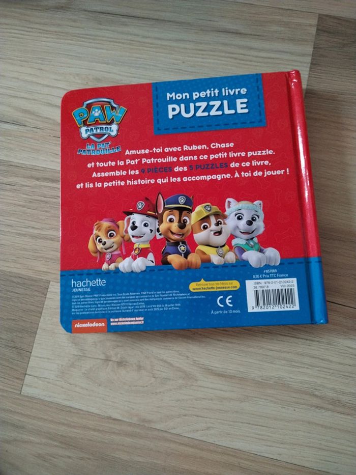 Livre puzzle pat patrouille - photo numéro 7