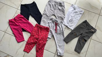 Lot pantalons pantacourts été