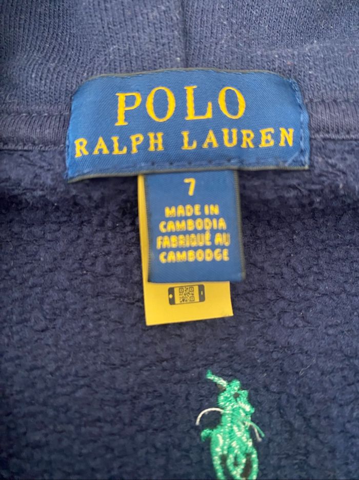 Gilet à capuche Ralph Lauren - photo numéro 2