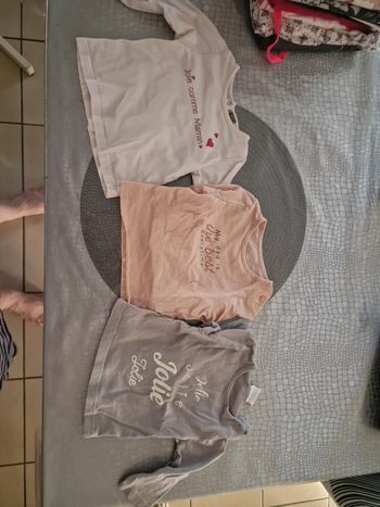 3 hauts manches longues