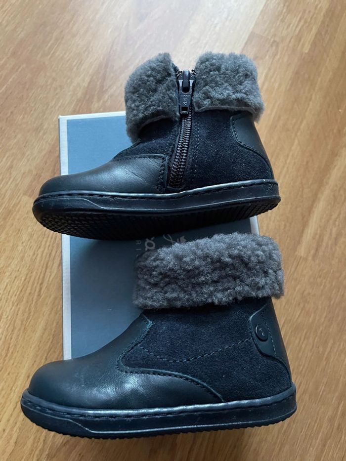 Boots Jacadi fourrées P. 20 marine neuve