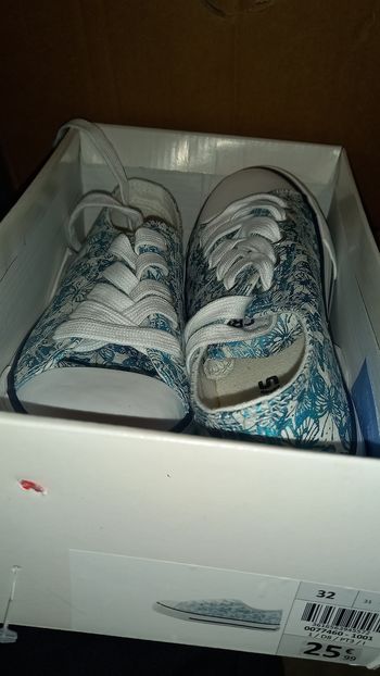 Baskets toile