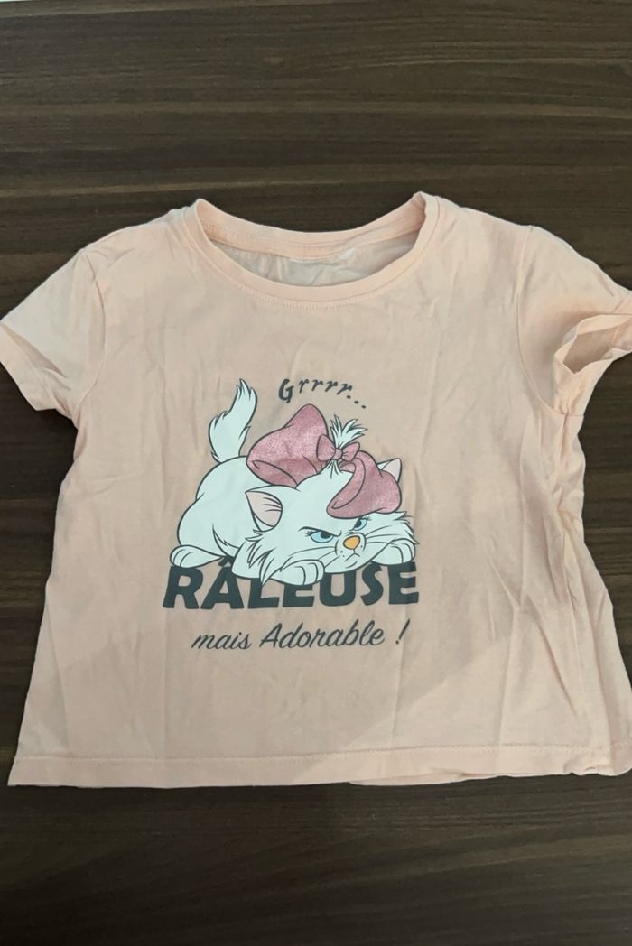 Tee shirt Marie Disney
