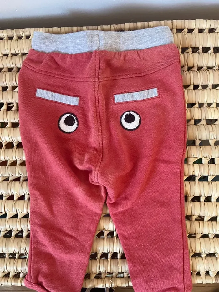 Pantalon molleton Kiabi 6mois - photo numéro 3