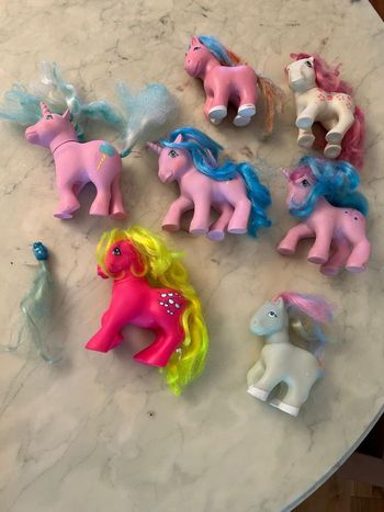 my Little Poney lot de poneys et licornes vintage