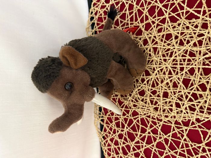 Peluche doudou mammouth WILD REPUBLIC - photo numéro 5