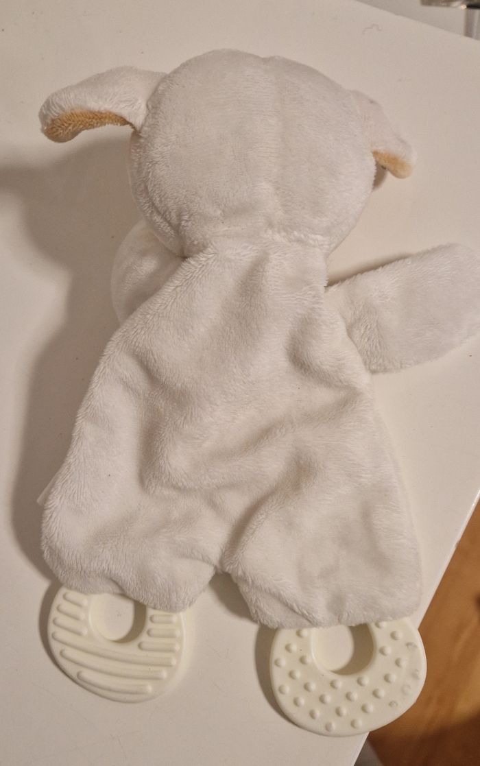 Doudou avec anneau de dentition - photo numéro 2