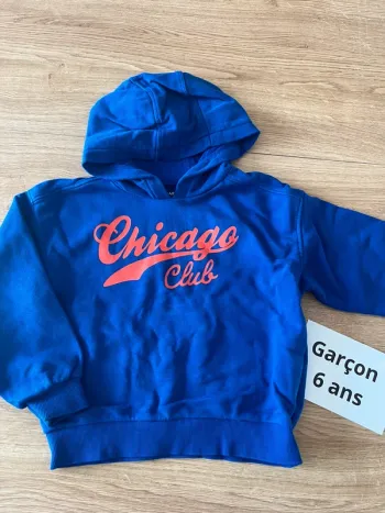 Sweat bleu