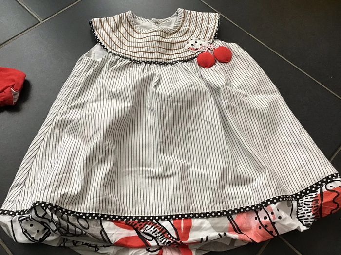 Ensemble Catimini 6 mois robe legging et Sweat - photo numéro 3