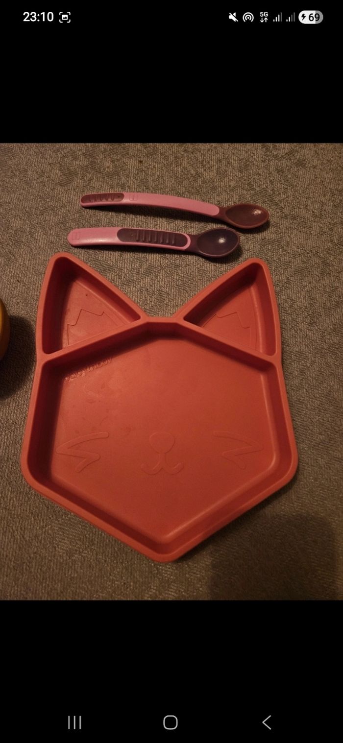 Lot assiettes couverts - photo numéro 3