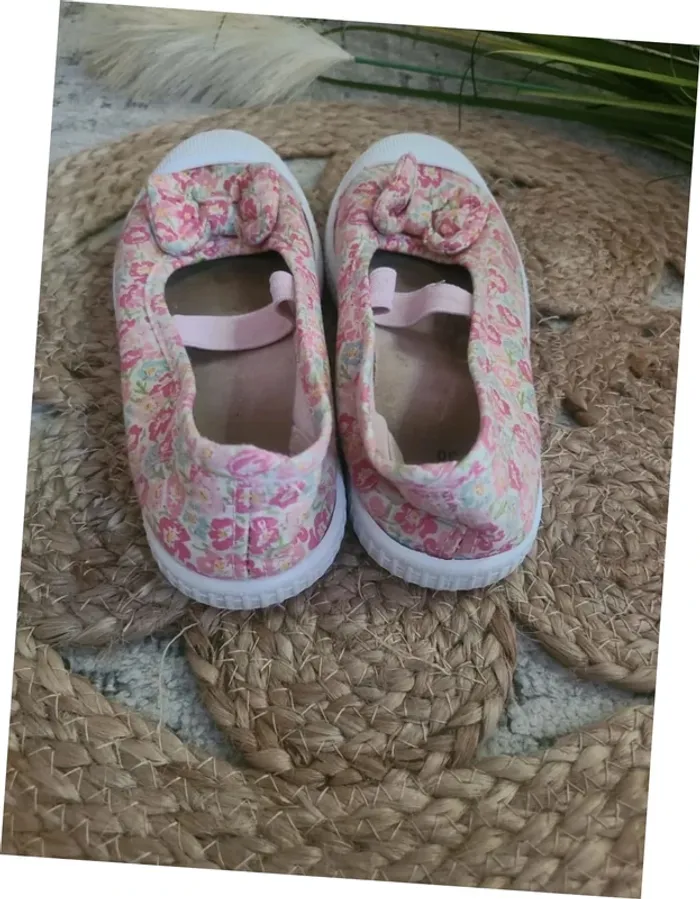 Ballerine en toile taille 30 - photo numéro 3