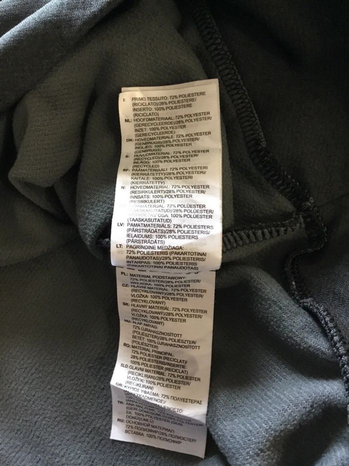 Sweat à capuche pour homme Adidas noir et gris foncé taille S 144 - photo numéro 15