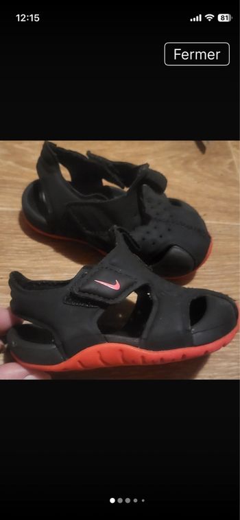 Basket sandales  bébé mixte neuf taille 19,5