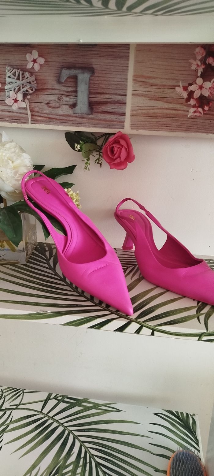 Chaussures a talons Zara🎀 - photo numéro 2