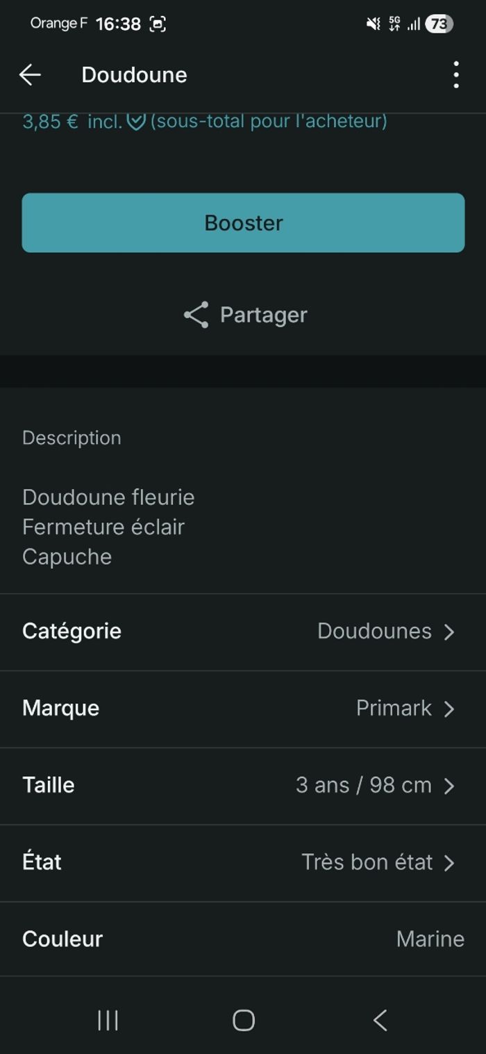 Doudoune - photo numéro 5