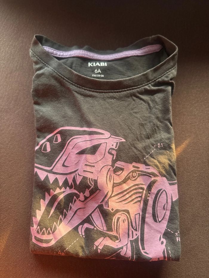 Lot n’1 de 3 t-shirts MC 6 ans