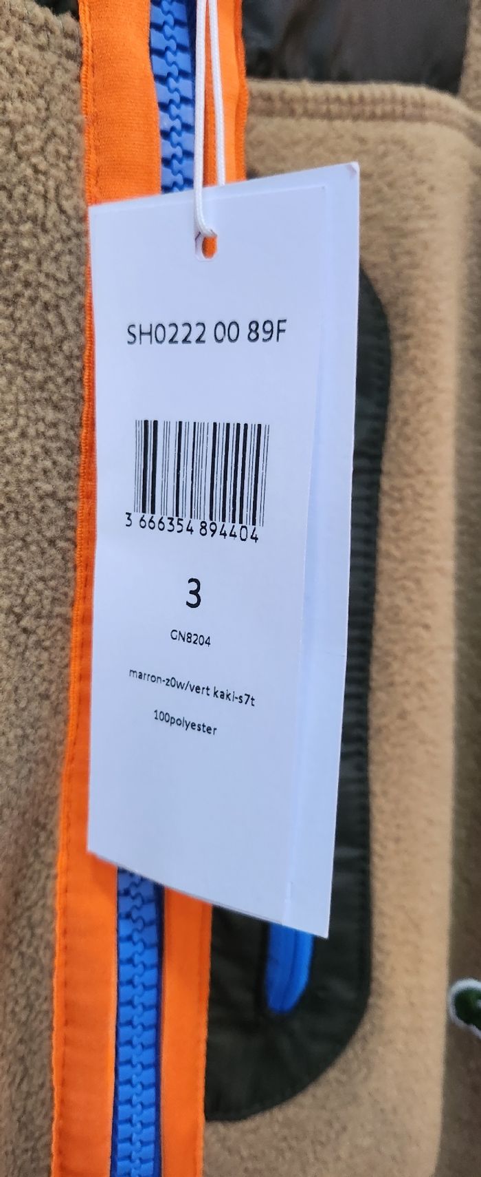 Veste polaire Lacoste – Taille S - photo numéro 3