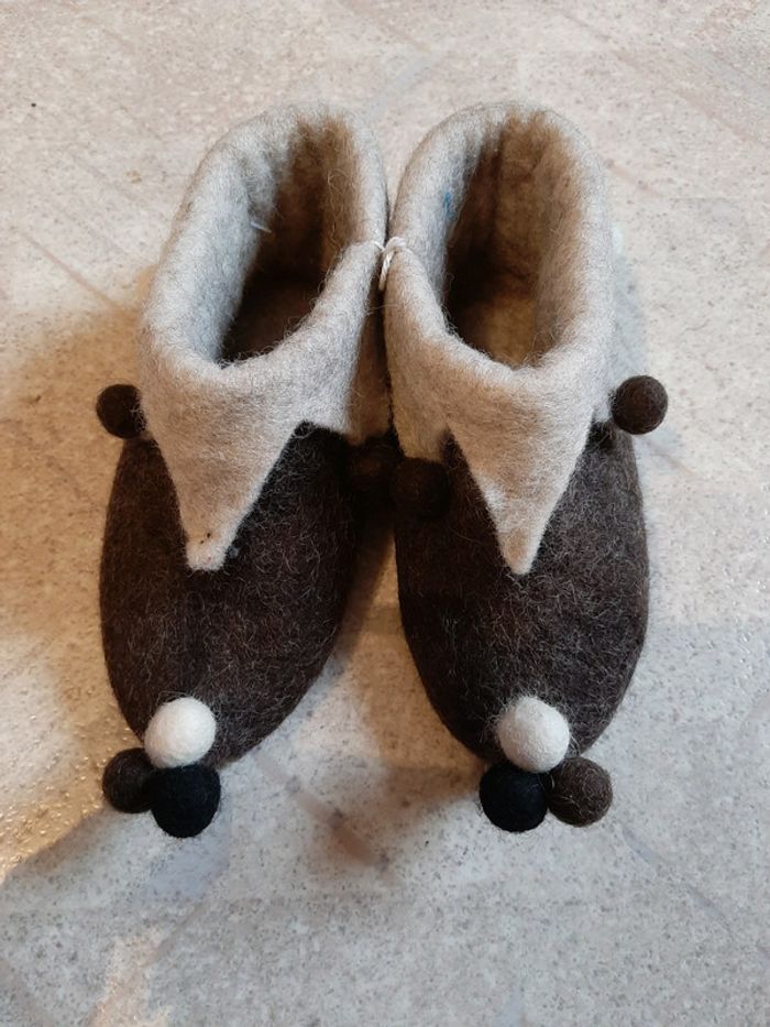 Pantouffles neuves fait main