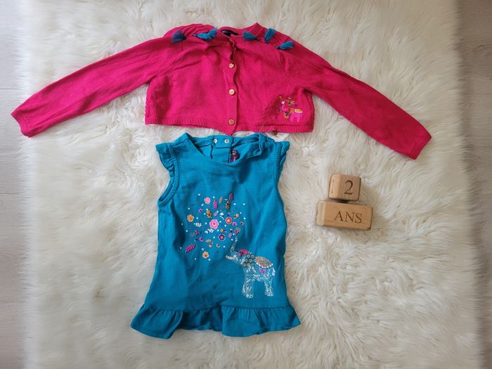 Ensemble éléphant sergent major  2 ans
