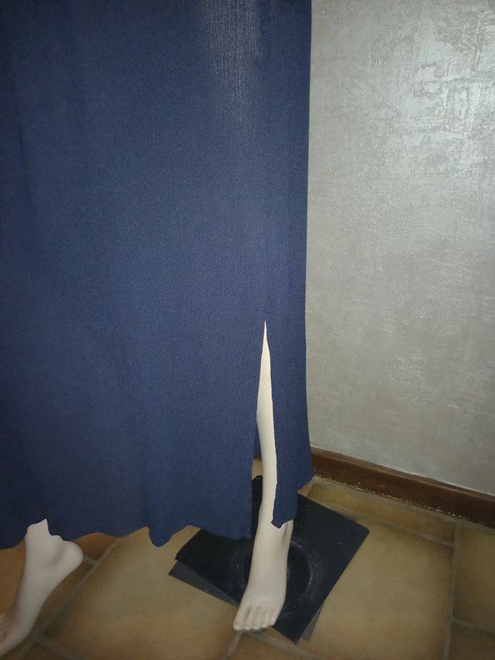 robe longue bleu marine pimkie taille 42/44 - photo numéro 2
