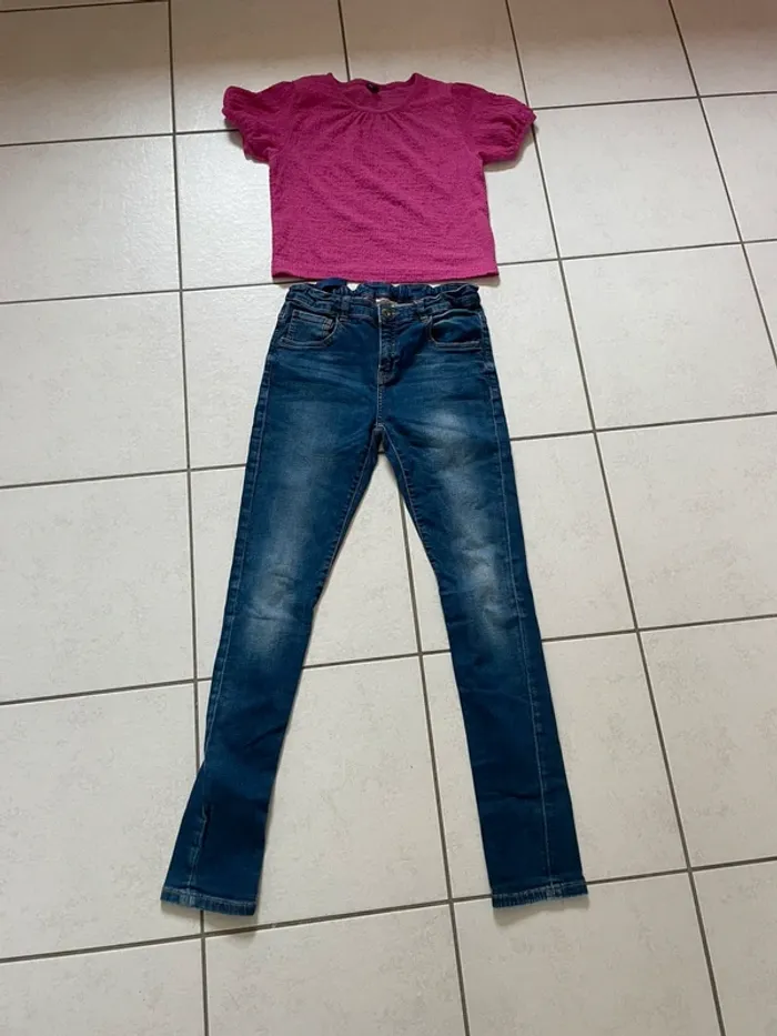 Jean slim 14 ans