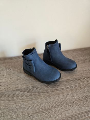 Chaussure Fille - Bottine bleu - Cozy Cub  - Taille 22