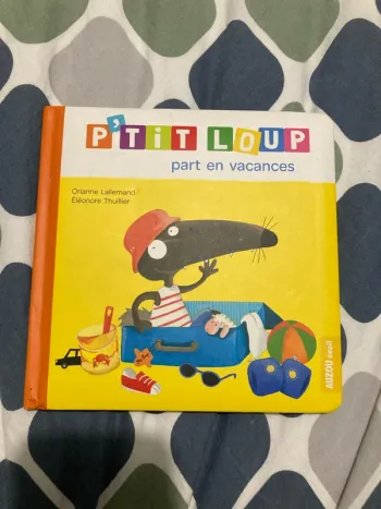 Livre p’tit loup part en vacances