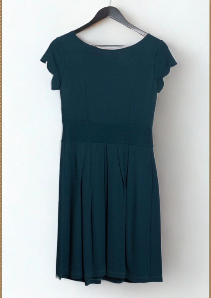 Robe bleu canard Anne Élisabeth – Taille 36 - photo numéro 7