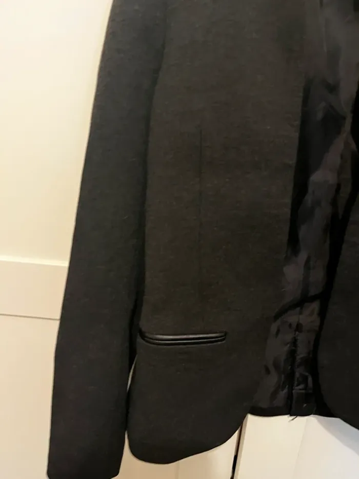 Blaser noir / gris Chiné - photo numéro 2