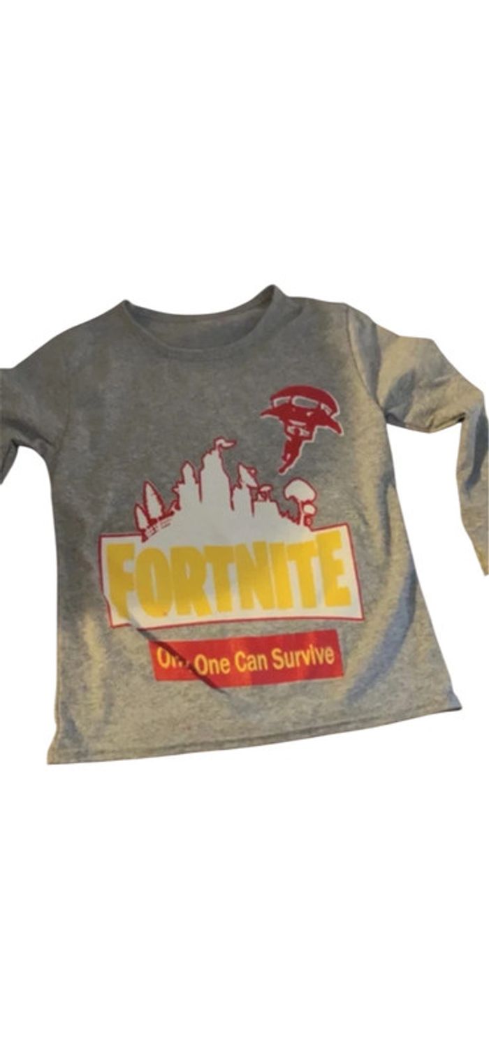 Lot deux tee shirt fortnite - photo numéro 2