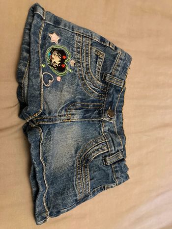 Short en jean 4 ans