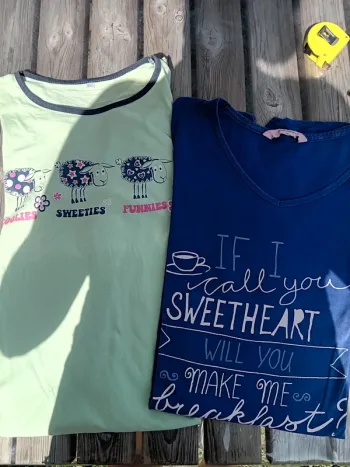 Chemise de nuit bleu taille M + 1 offerte