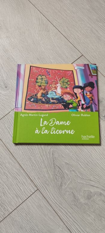 Livre McDo la dame a la licorne 