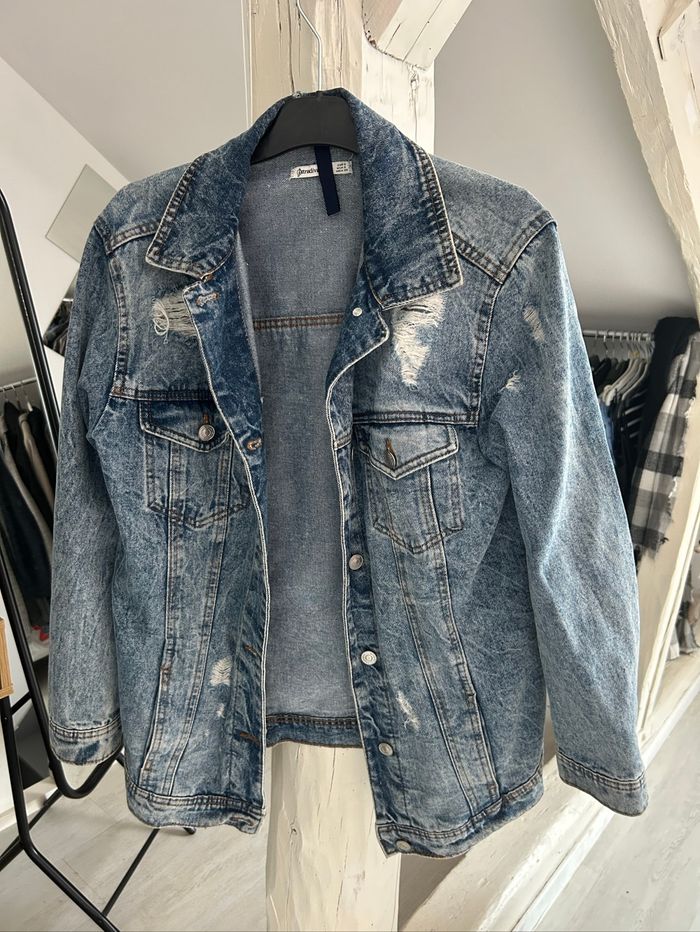 Veste en jean oversize