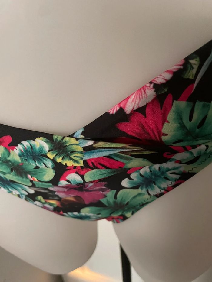 Maillot de bain 2 pièces tropicale Rougegorge - photo numéro 4