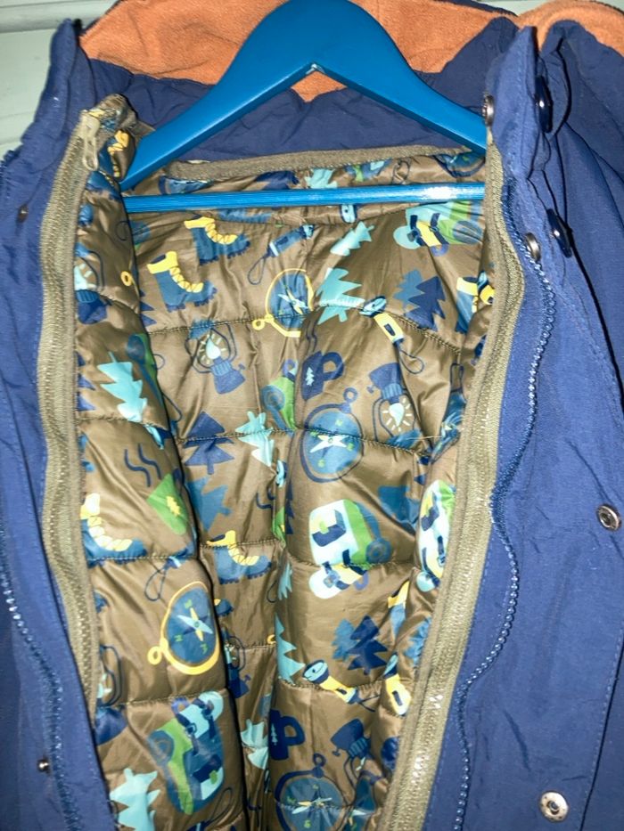 Manteau bleu marine - photo numéro 3