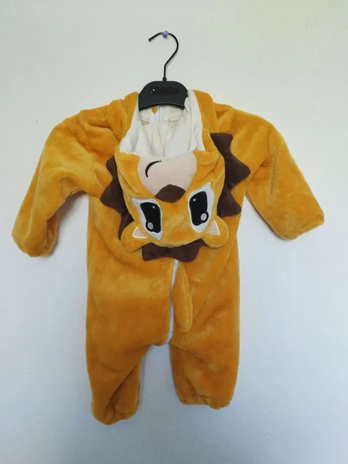 Pyjama hivers marron tigre Pour bébé garçon 9mois