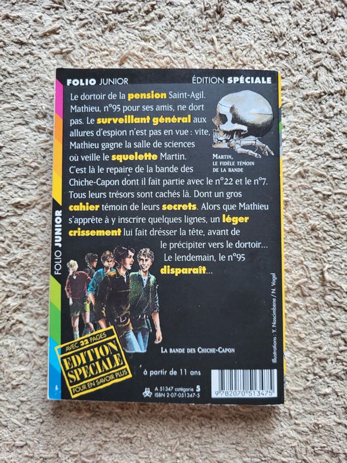 Roman jeunesse Les disparus de Saint-Agil de Pierre Véry Édition spéciale Folio Junior - photo numéro 2