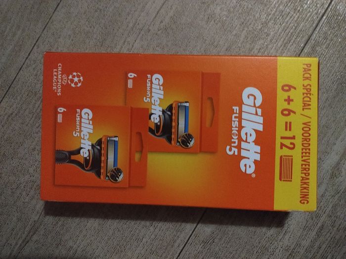Gillette lame fusion 5 MEGAPACK de 12