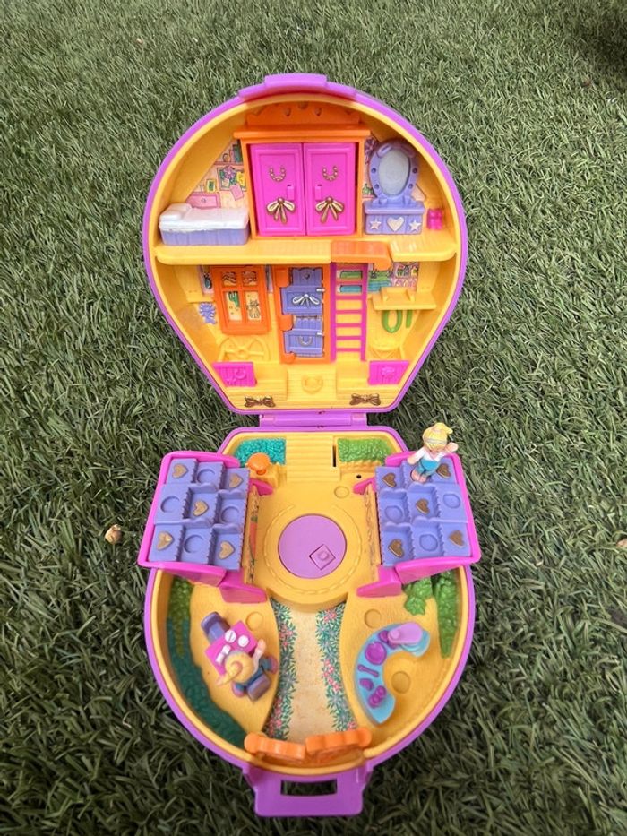 🐴 polly pocket pony riding show vintage 🐴