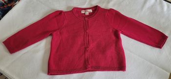 Gilet rose fushia Du pareil au même