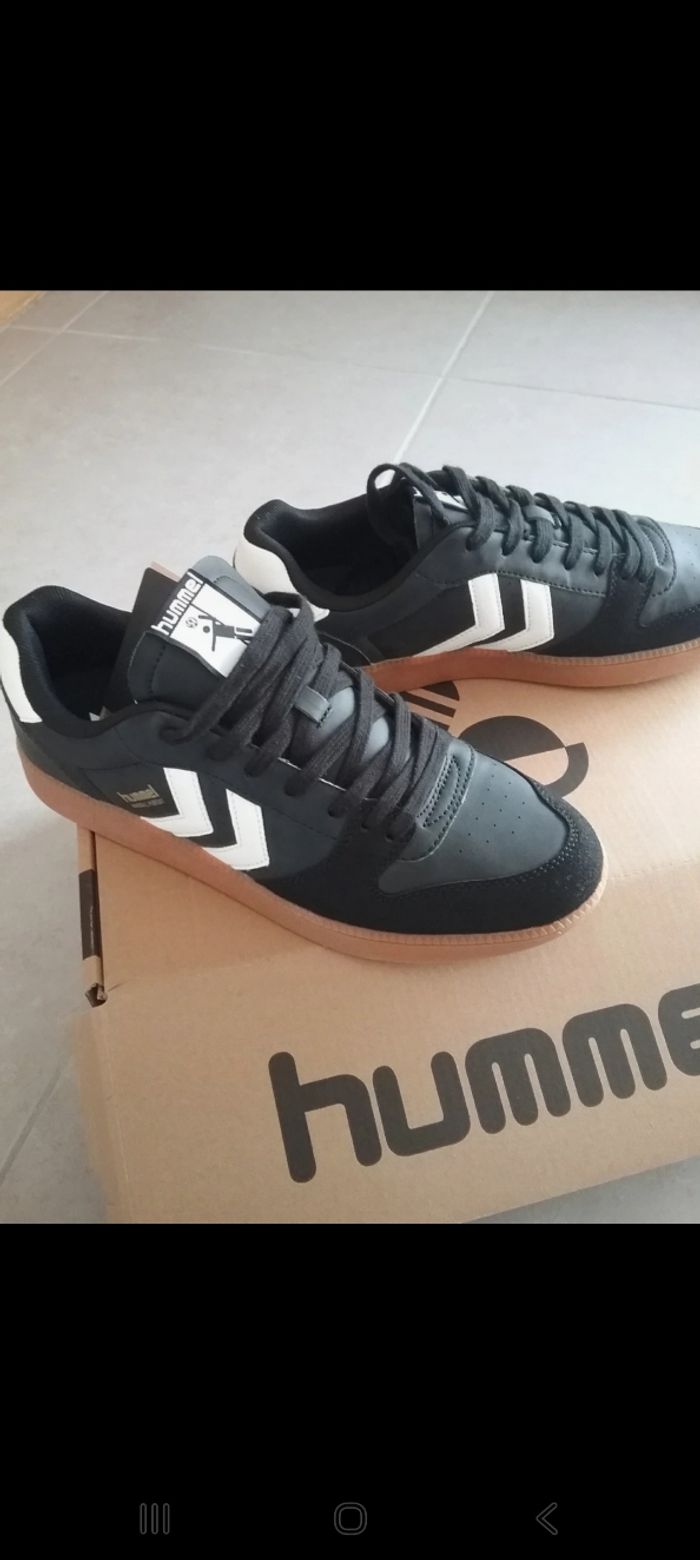 Baskets noires Hummel 41 homme - photo numéro 4