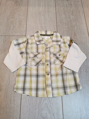 Chemise manches longues