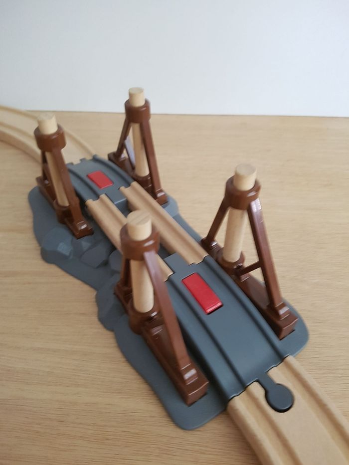 Brio world circuit de train en bois âge d'or du rail - photo numéro 3